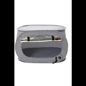 Pet Life Enterlude Electronic Heating Collapsib le Pet Tent Gray